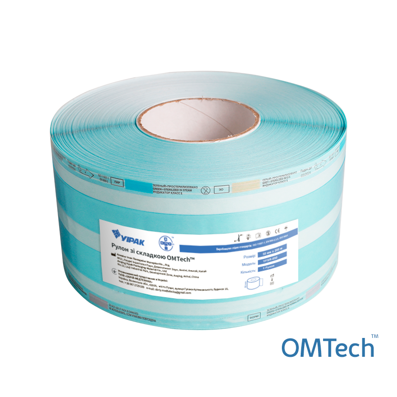 Рулон зі складкою OMTech™ 500мм Х 100м